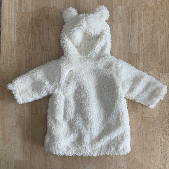 Baby & Child RESTORATION HARDWARE. Fur teddy jacket size 12 month. - Picture 3 of 4